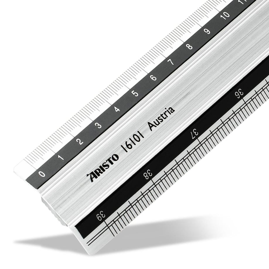 Aristo Alüminyum Cetvel 20 CM AR15021