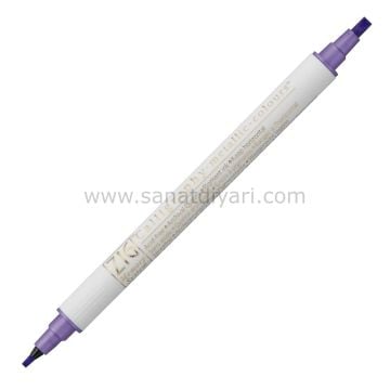 zig kaligrafi kalemi metalic ms-8400 TEKLİ 124 VİOLET