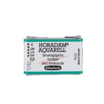 Schmincke Horadam Aquarell Artistik Sulu Boya Tam Tablet Seri 3 513 viridian