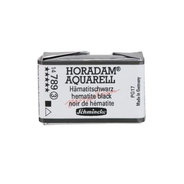 Schmincke Horadam Aquarell Artistik Sulu Boya Tam Tablet Seri 3 789 hematite black