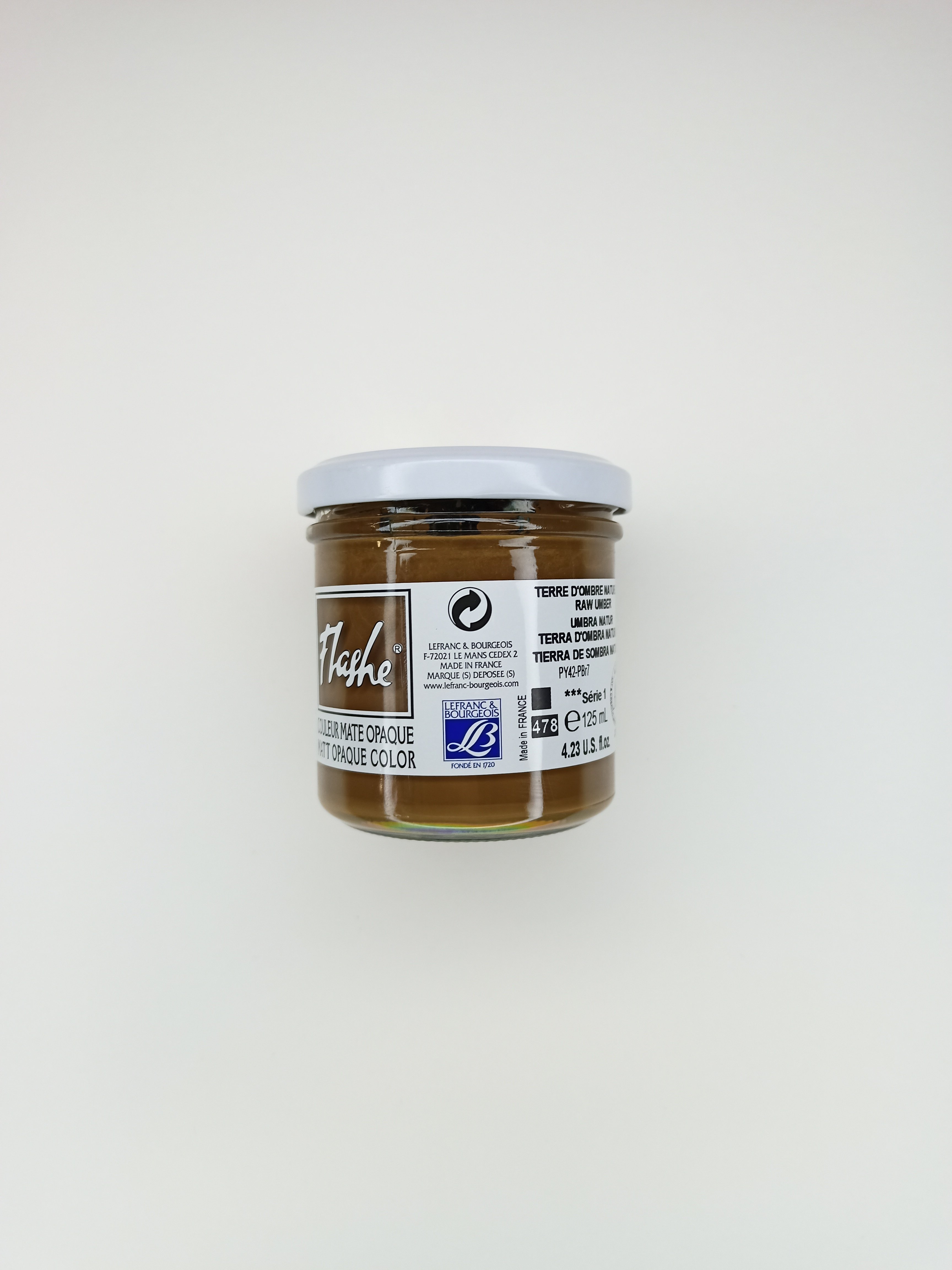 Flashe 478 Raw Umber Akrilik Boya 125 ml