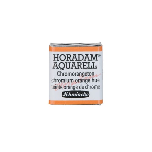 Schmincke Horadam Aquarell Artistik Sulu Boya Yarım Tablet Seri 2 214 chromium orange hue