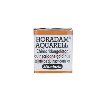 Schmincke Horadam Aquarell Artistik Sulu Boya Yarım Tablet Seri 2 217 quinacridone gold hue