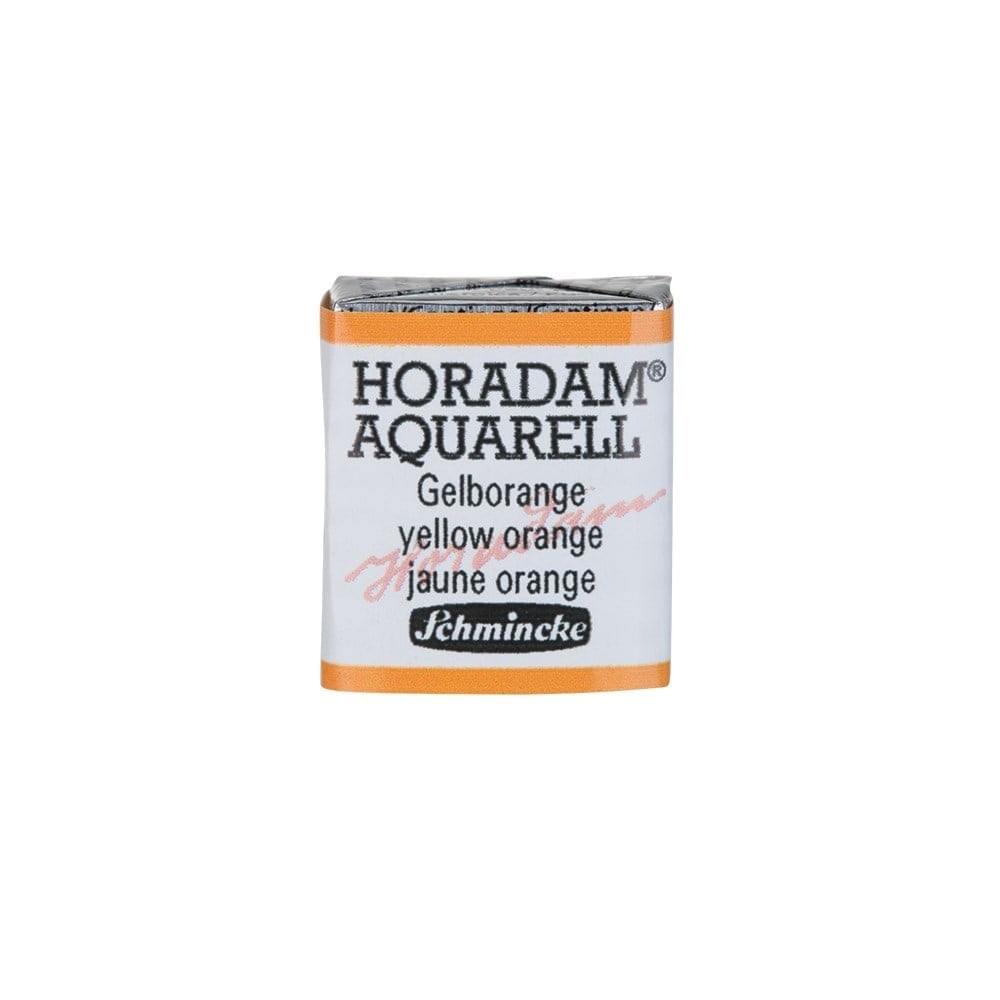 Schmincke Horadam Aquarell Artistik Sulu Boya Yarım Tablet Seri 2 222 yellow orange