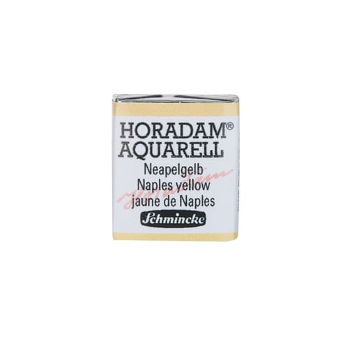 Schmincke Horadam Aquarell Artistik Sulu Boya Yarım Tablet Seri 2 229 naples yellow