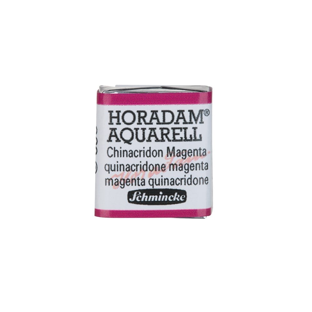 Schmincke Horadam Aquarell Artistik Sulu Boya Yarım Tablet Seri 2 369 quinacridone magenta