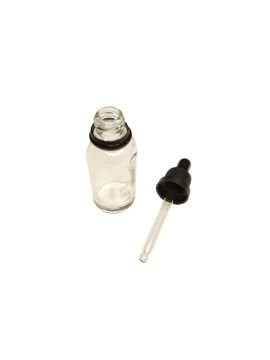 Tiryakiart Cam Damlalık 30 ml Siyah Kapak