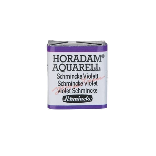 Schmincke Horadam Aquarell Artistik Sulu Boya Yarım Tablet Seri 2 476 schmincke violet