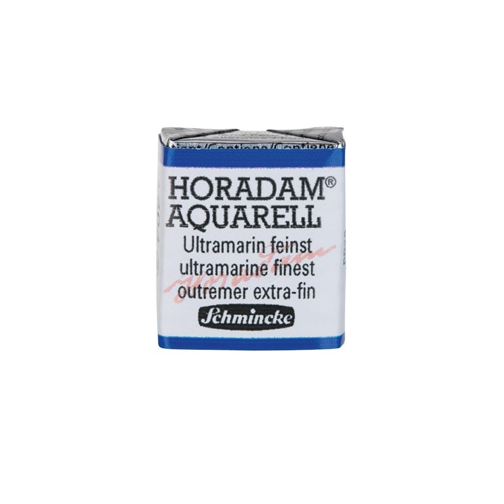 Schmincke Horadam Aquarell Artistik Sulu Boya Yarım Tablet Seri 2 494 ultramarine finest