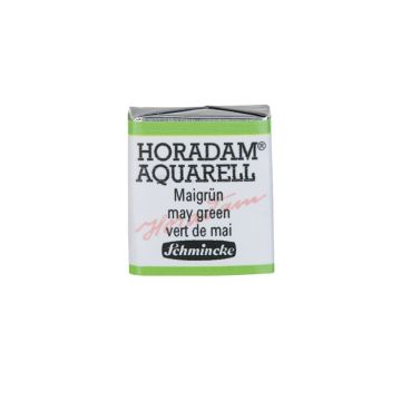 Schmincke Horadam Aquarell Artistik Sulu Boya Yarım Tablet Seri 2 524 may green