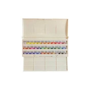 Afra Professional Water Colours Sulu Boya Seti Medium Pan / Orta Boy Tablet 36'Lı