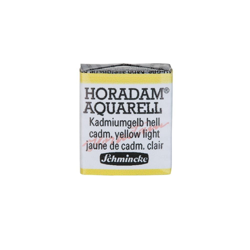 Schmincke Horadam Aquarell Artistik Sulu Boya Yarım Tablet Seri 3 224 cadmium yellow light