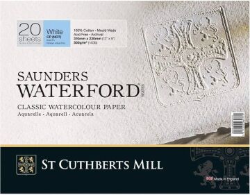 Saunders Waterford Sulu Boya Blok Cp 23x31cm 300gr 20syf