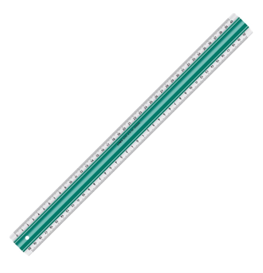 Linex 40 cm Super Series Anti-Slide Kaydırmaz Cetvel