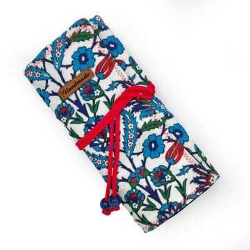 Katlamalı DİJİTAL BASKILI KUMAŞ KALEMLİK DESENLİ