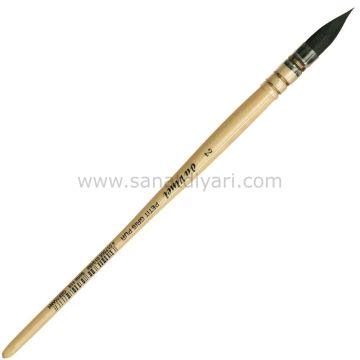Da Vinci 418 Serisi Fırça No:2 petit gris pur mavi rus sincap kılı yuvarlak fıransız sulu boya fırçası
