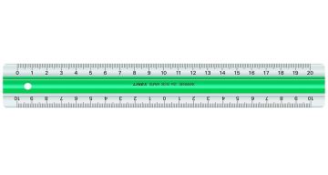 Linex 20 cm Super Series Anti-Slide Kaydırmaz Cetvel