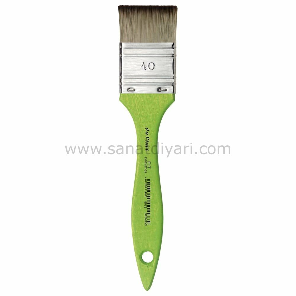 Da Vinci 5073 Serisi Fırça No:40 fit for hobby sentetik düz uçlu geniş yüzey fırçası