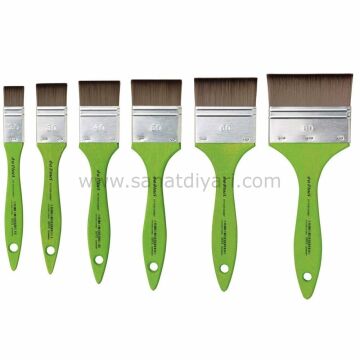 Da Vinci 5073 Serisi Fırça No:40 fit for hobby sentetik düz uçlu geniş yüzey fırçası