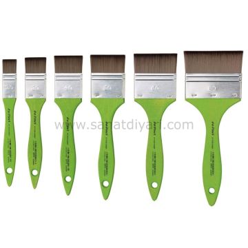 Da Vinci 5073 Serisi Fırça No:60 fit for hobby sentetik düz uçlu geniş yüzey fırçası