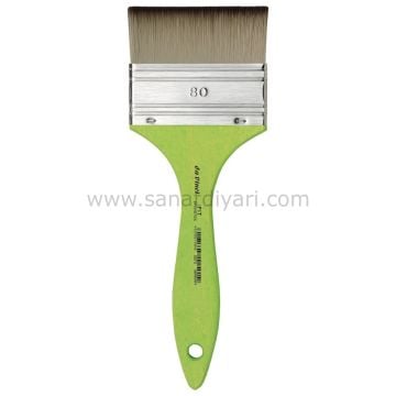 Da Vinci 5073 Serisi Fırça No:80 fit for hobby sentetik düz uçlu geniş yüzey fırçası