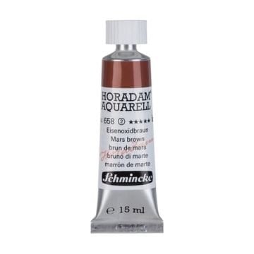 Schmincke Horadam Aquarell Artist Sulu Boya 15 ml Tüp Seri 2 658 mars brown