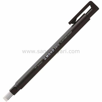 Tombow Mono Zero Kalem Silgi Dikdörtgen Uç 2.5x5 mm Siyah