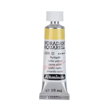 Schmincke Horadam Aquarell Artist Sulu Boya 15 ml Tüp Seri 3 205 rutile yellow