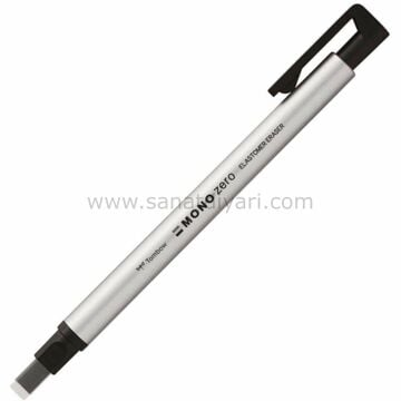 Tombow Mono Zero Kalem Silgi Dikdörtgen Uç 2.5x5 mm Gümüş