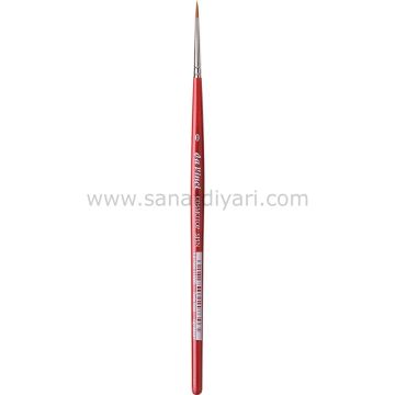 Da Vinci 5580 Serisi Fırça No:0 Cosmotop Spin Sentetik Yuvarlak Sulu Boya Fırçası