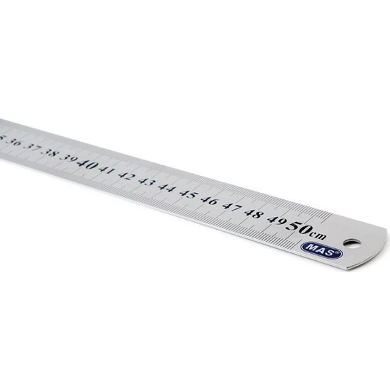 Mas Çelik Cetvel 50 CM 2350
