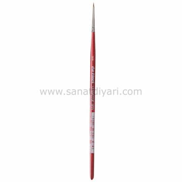 Da Vinci 5580 Serisi Fırça No:10/0 Cosmotop Spin Sentetik Yuvarlak Sulu Boya Fırçası