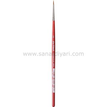 Da Vinci 5580 Serisi Fırça No:2/0 Cosmotop Spin Sentetik Yuvarlak Sulu Boya Fırçası