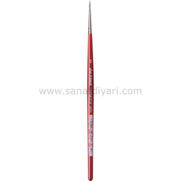 Da Vinci 5580 Serisi Fırça No:3/0 Cosmotop Spin Sentetik Yuvarlak Sulu Boya Fırçası