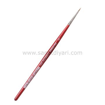 Da Vinci 5580 Serisi Fırça No:3/0 Cosmotop Spin Sentetik Yuvarlak Sulu Boya Fırçası