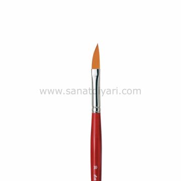 Da Vinci 5587 Serisi Fırça No:10 Cosmotop Spin Sentetik Yan Kesik Sulu Boya Çizgi Fırçası