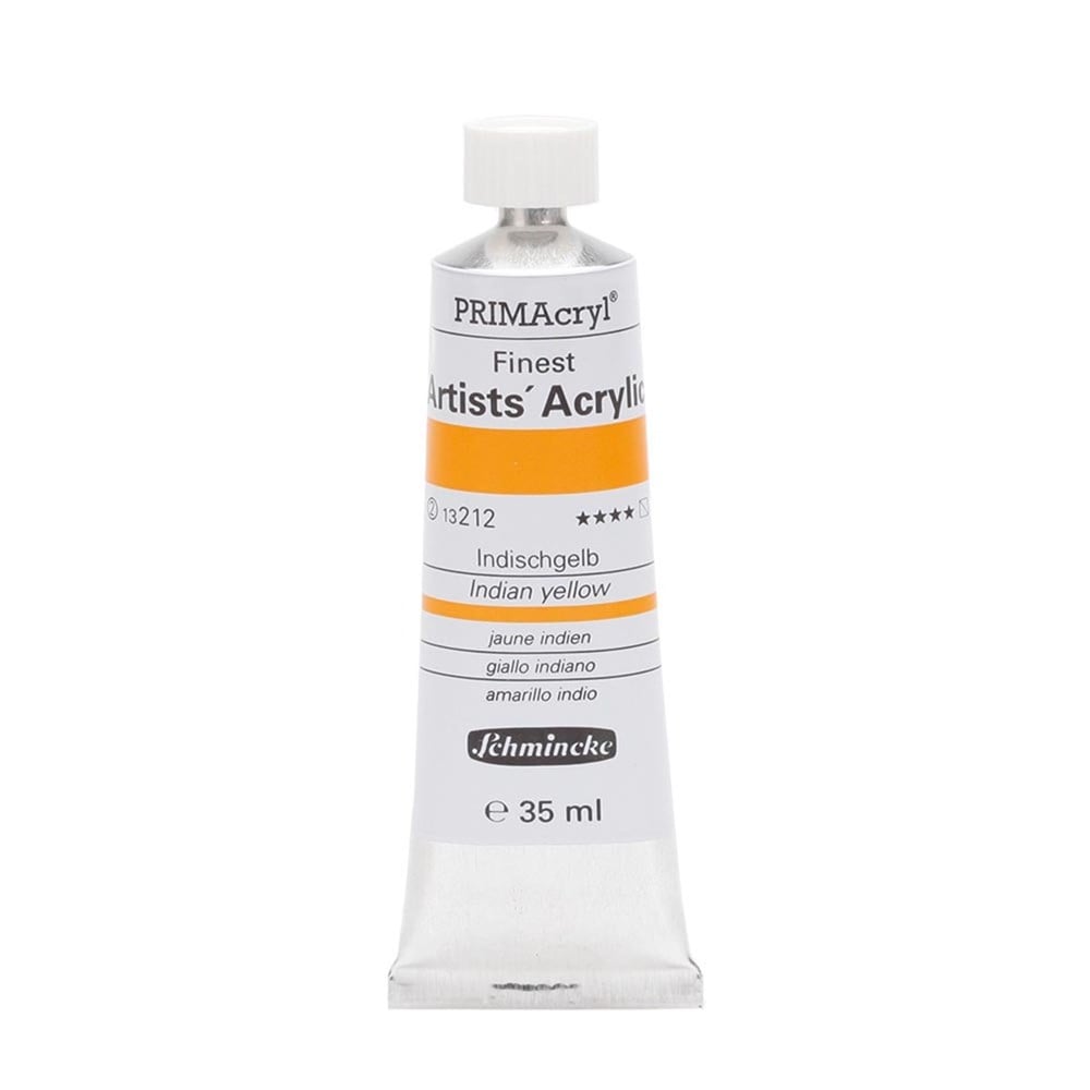 Schmincke 212 indian Yellow Primacryl Artist Akrilik Boya 35 ml Seri 2
