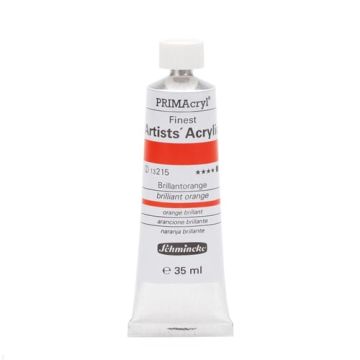 Schmincke 215 Brilliant Orange Primacryl Artist Akrilik Boya 35 ml Seri 2