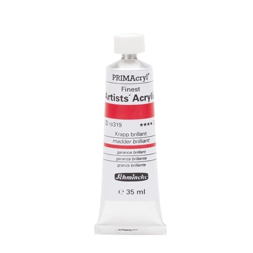 Schmincke 319 madder brilliant Primacryl Artist Akrilik Boya 35 ml Seri 2