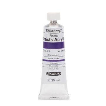 Schmincke 329 Blue Violet Primacryl Artist Akrilik Boya 35 ml Seri 2