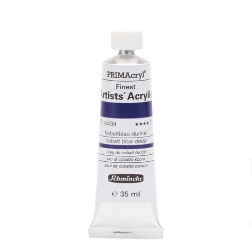 Schmincke 434 Cobalt Blue deep Primacryl Artist Akrilik Boya 35 ml Seri 4