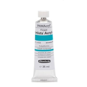 Schmincke 456 Cobalt Turquoise Primacryl Artist Akrilik Boya 35 ml Seri 4