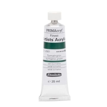 Schmincke 561 turmaline green Primacryl Artist Akrilik Boya 35 ml Seri 3