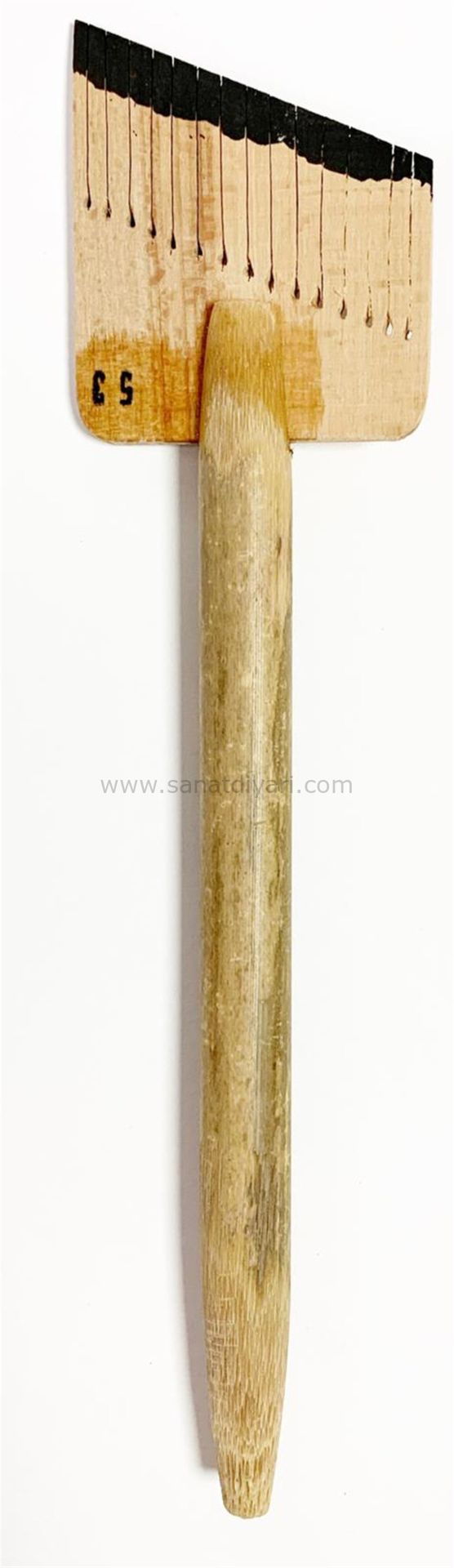 Tiryakiart Şaklı Bambu Kalem 53 mm