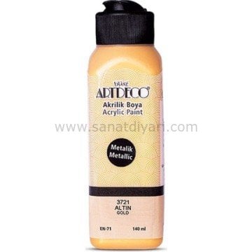 ARTDECO AKRİLİK BOYA 140 ML ALTIN 3721