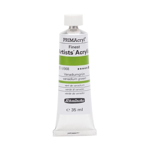 Schmincke 568 Vanadium Green Primacryl Artist Akrilik Boya 35 ml Seri 4