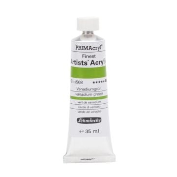 Schmincke 568 Vanadium Green Primacryl Artist Akrilik Boya 35 ml Seri 4