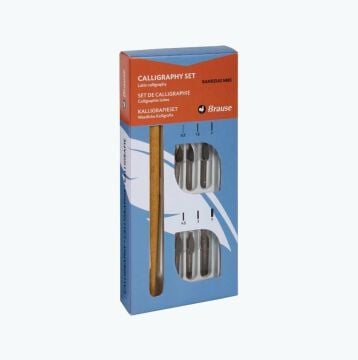 Brause Bandzug Kaligrafi Metal Uç ve Yazı Seti 141B