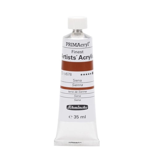 Schmincke 678 sienna Primacryl Artist Akrilik Boya 35 ml Seri 1