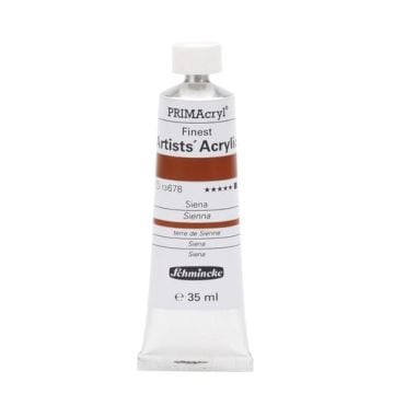 Schmincke 678 sienna Primacryl Artist Akrilik Boya 35 ml Seri 1